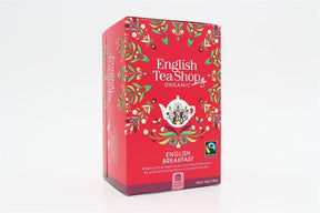 Org. English Breakfast Tea - 20 Tea Bag Sachets - Greenlands Health Store