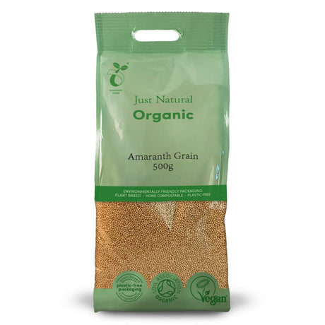Organic Amaranth Grain 500g - Greenlands Health Store