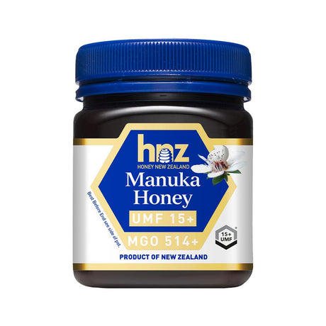 Honey New Zealand UMF 15+ | 514 MGO 250g - Greenlands Health Store