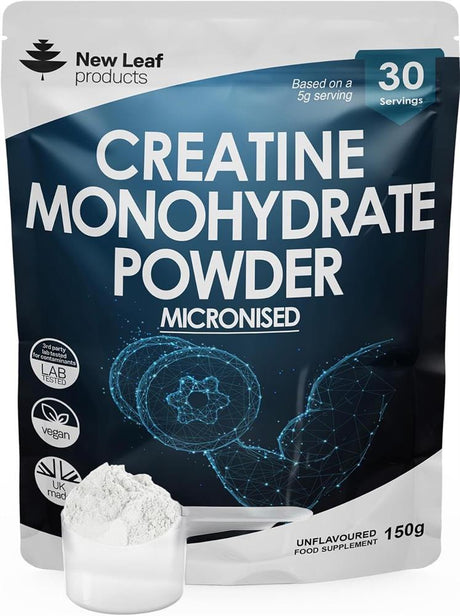 Creatine Monohydrate Powder - 100% Micronized 150g - Greenlands Health Store