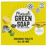 Marcels Dishwash Tabs Grapefruit & Lime - 25 tablets - Greenlands Health Store