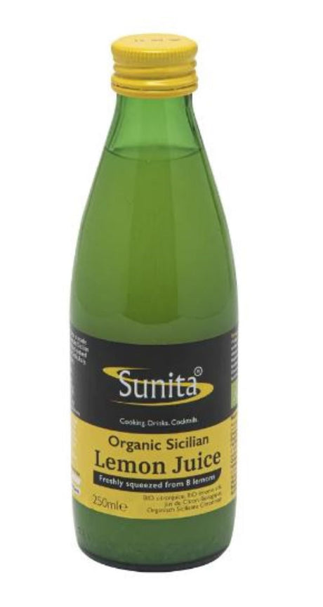 Organic Lemon Juice 250ml - Greenlands Health Store