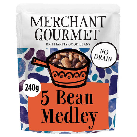 Merchant Gourmet 5 - Bean Medley in Extra Virgin Olive Oil 240g - Greenlands Health Store