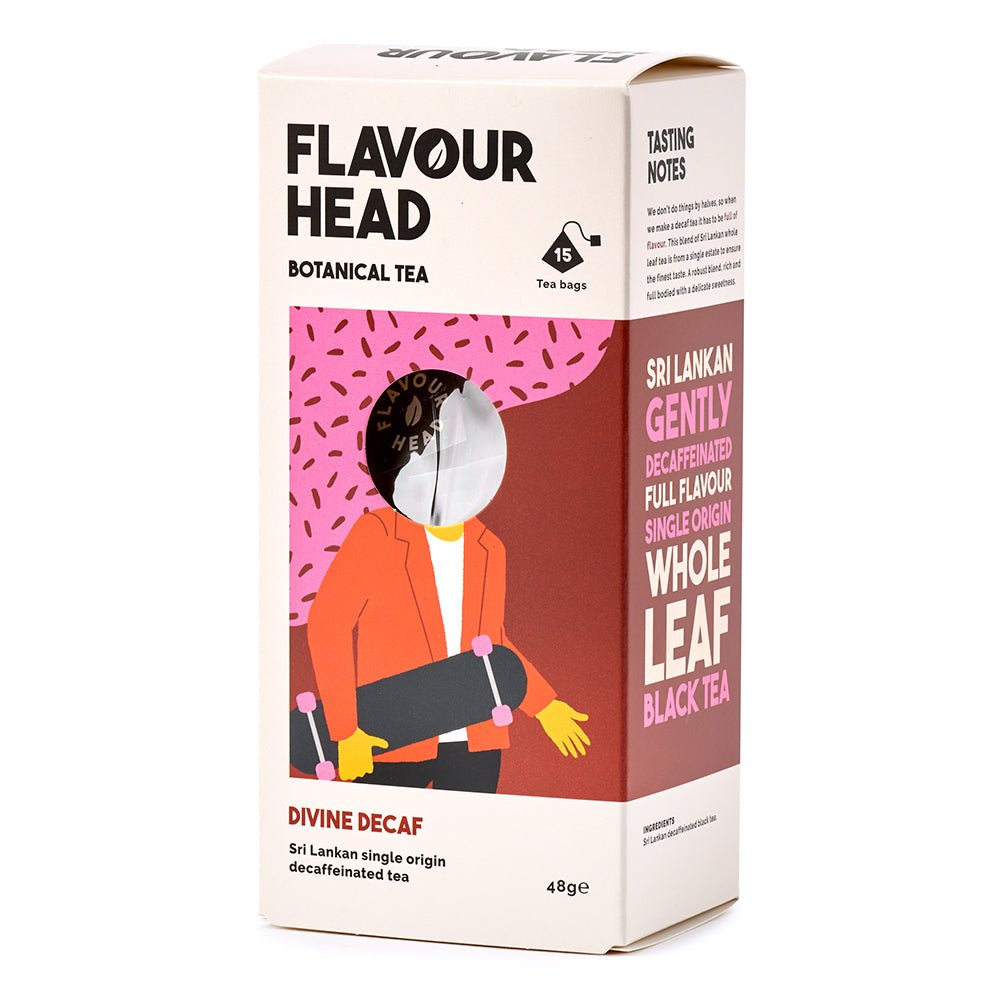 Flavour Head Botanical Tea Divine Decaf Tea 15's - Greenlands Health Store
