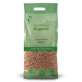 Organic Oats Groats 500g - Greenlands Health Store