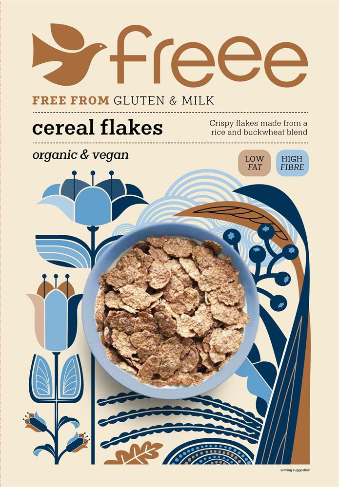 Gluten Free Organic Cereal Flakes 375g - Greenlands Health Store