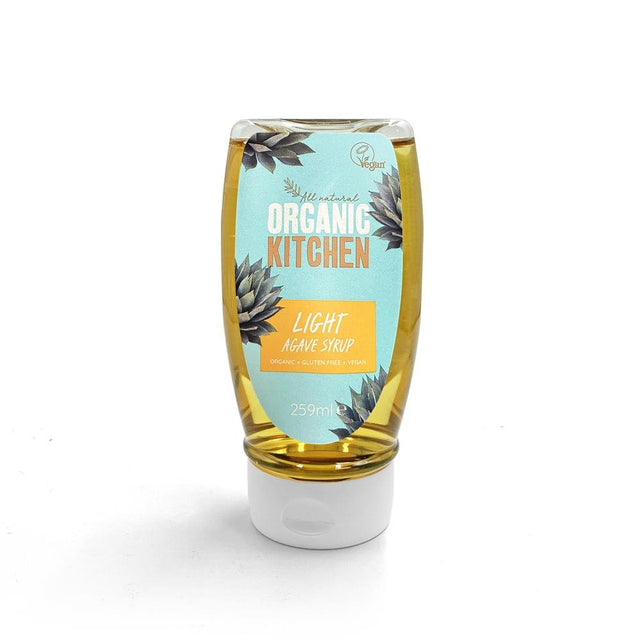 Organic Light Agave Syrup 259ml (360g) - Greenlands Health Store