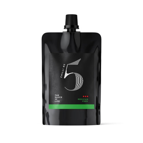 Chilli No.5 Mexican Hot Sauce Pouch 100ml - Greenlands Health Store