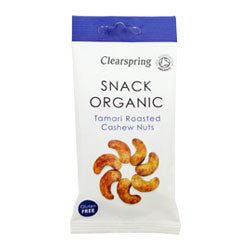 Snack organic - Tamari roasted cashew nuts - Greenlands Health Store