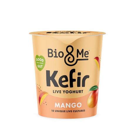 Bio&Me Mango Gut-Loving Kefir Yoghurt 350g - Greenlands Health Store