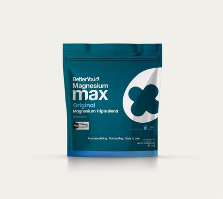 BetterYou Magnesium Max Original Powder 120g - Greenlands Health Store