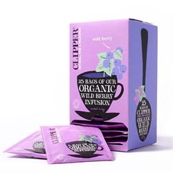 Organic Wild Berry Infusion 25 Envelopes - Greenlands Health Store