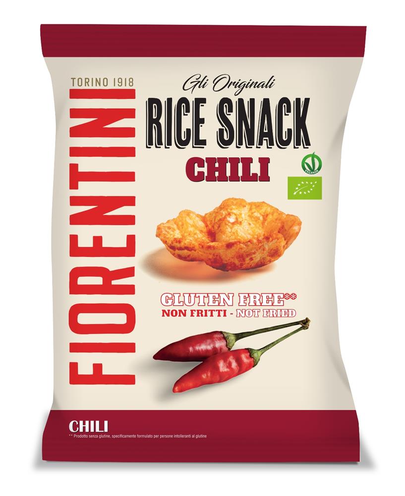 Organic Rice Snack Chilli 40g - Greenlands Health Store