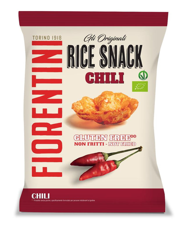 Organic Rice Snack Chilli 40g - Greenlands Health Store