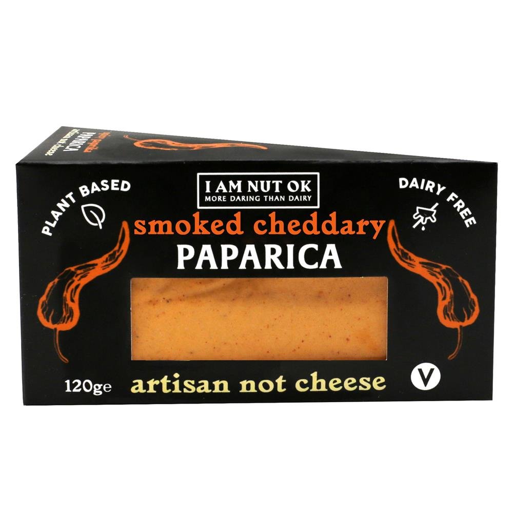 Paparica - Smoked Cheddar Vegan Cheese 120g - Greenlands Health Store
