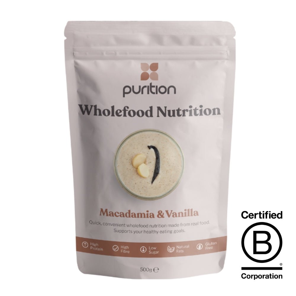 Wholefood Nutrition Macadamia & Vanilla - 500g (12 servings) - Greenlands Health Store