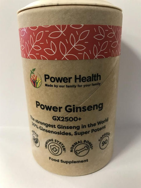 Power Ginseng GX2500+ 90 - Greenlands Health Store
