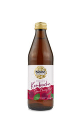 Biona Organic Kombucha Sour Cherry & Mint 330ml - Greenlands Health Store