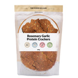 Foodhak Rosemary Garlic Protein Crackers 100g - Greenlands Health Store