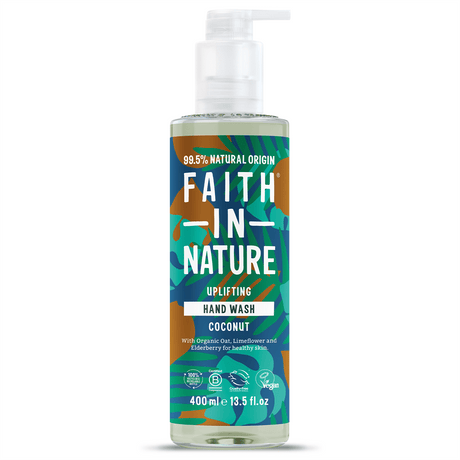 Faith in Nature Coconut Hand Wash 400ml - Greenlands Health Store