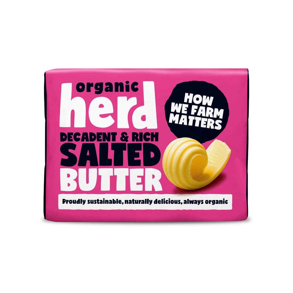 Organic Herd Salted Butter 250g - Greenlands Health Store