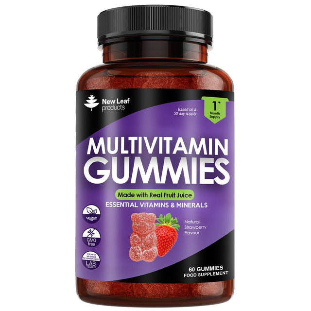 Multivitamin Coated Gummies For Adults 60 gummies - Greenlands Health Store