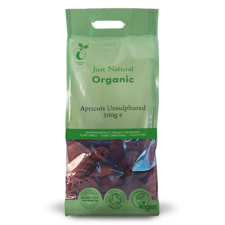 Organic Apricots Unsulphured 500g - Greenlands Health Store