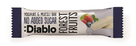 Diablo Yoghurt coated Forest Fruit Muesli Bar 30g - Greenlands Health Store