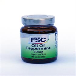 Peppermint Oil 50mg 90 Capsules - Greenlands Health Store