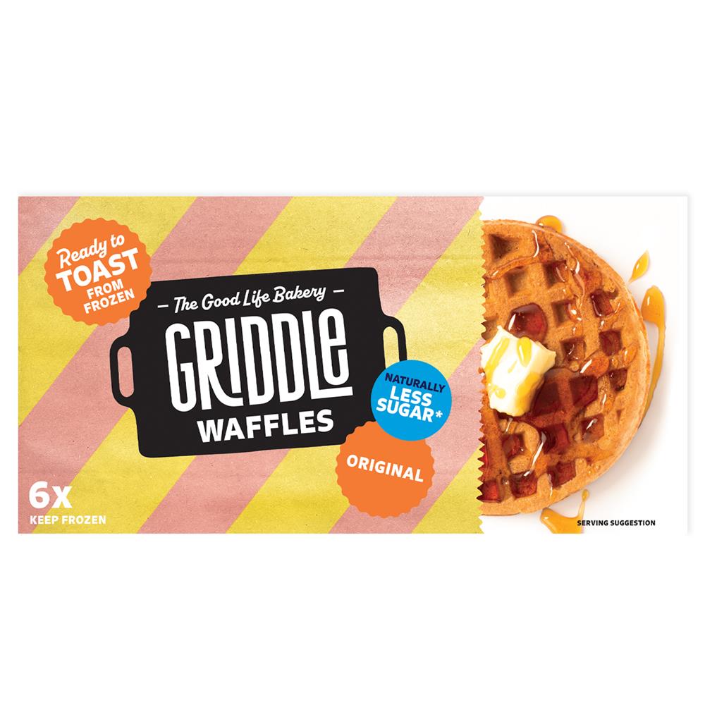 Vegan Original Wholegrain Waffles 200g - Greenlands Health Store