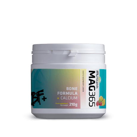 MAG365 Magnesium Supplement Calcium Raspberry Lemon 210g - Greenlands Health Store
