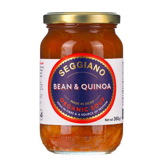 Seggiano Organic Bean & Quinoa Soup 360g - Greenlands Health Store
