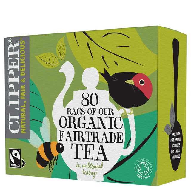 Clipper Organic Everyday Tea 80 bags - Greenlands Health Store