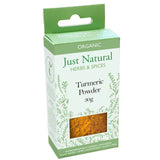 Organic Turmeric (Box) 30g - Greenlands Health Store