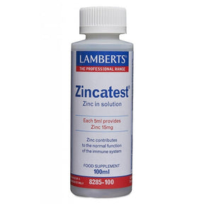 Zincatest (Liquid zinc status test) 100ml - Greenlands Health Store