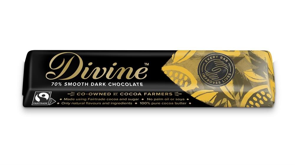 70% Fairtrade Dark Chocolate 35g - Greenlands Health Store
