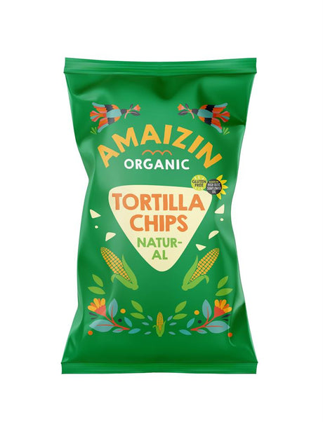 Natural Corn Chips- Extra Value - Organic - 250g Bag - Greenlands Health Store