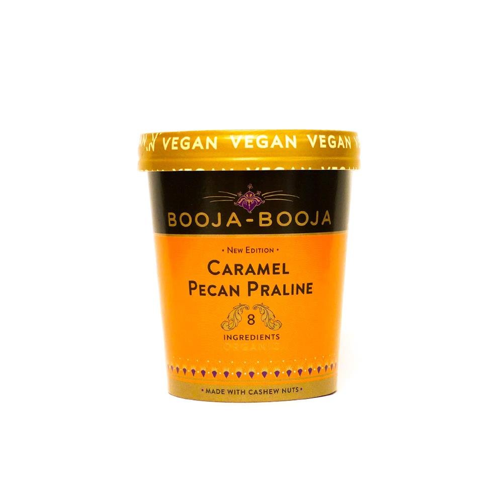 Caramel Pecan Praline Dairy Free Ice Cream 465ml - Greenlands Health Store