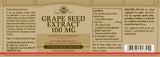 Solgar® Grape Seed Extract 100 mg Vegetable Capsules - Pack of 30 - Greenlands Health Store
