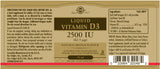 Solgar® Liquid Vitamin D3 2500 IU (62.5 µg) - Natural Orange Flavour - 59ml - Greenlands Health Store