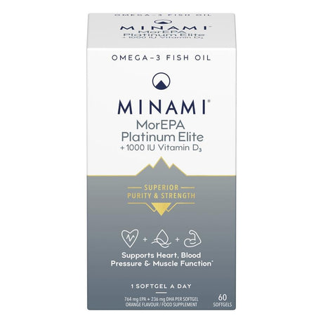 MorEPA Platinum 60 Capsules - Greenlands Health Store