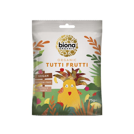 Organic Tutti Frutti Wine Gums 75g - Greenlands Health Store