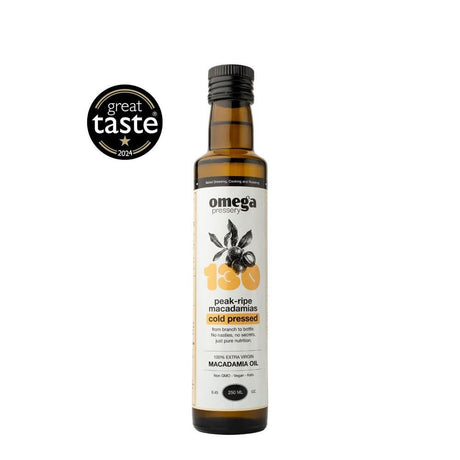 Extra Virgin Macadamia Oil 250ml - 1 - star Great Taste Winner - Greenlands Health Store