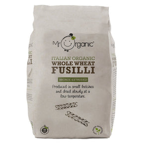 Mr Organic Whole Wheat Fusilli 500g - Greenlands Health Store