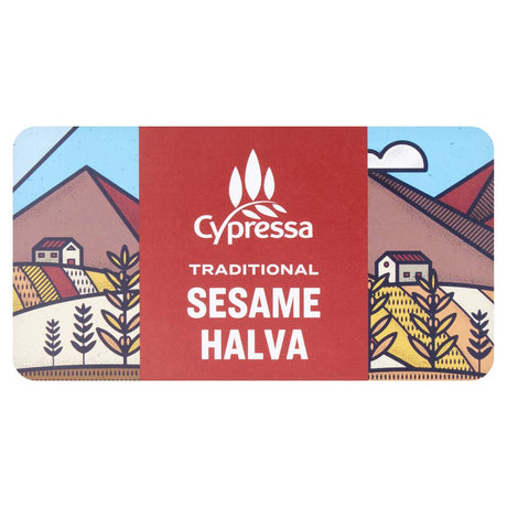 Cypressa Vanilla Halva - Sesame Halva 250g - Greenlands Health Store