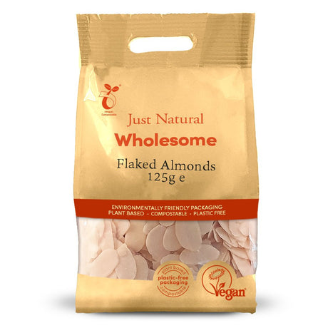Flaked Almonds 125g - Greenlands Health Store
