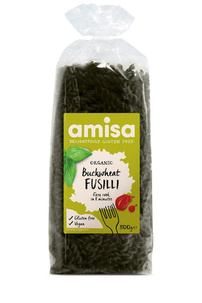 Gluten Free Buckwheat Pasta Fusilli 500g - Greenlands Health Store