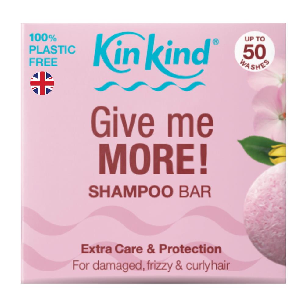 KinKind Give me MORE! Shampoo Bar 50g - Greenlands Health Store