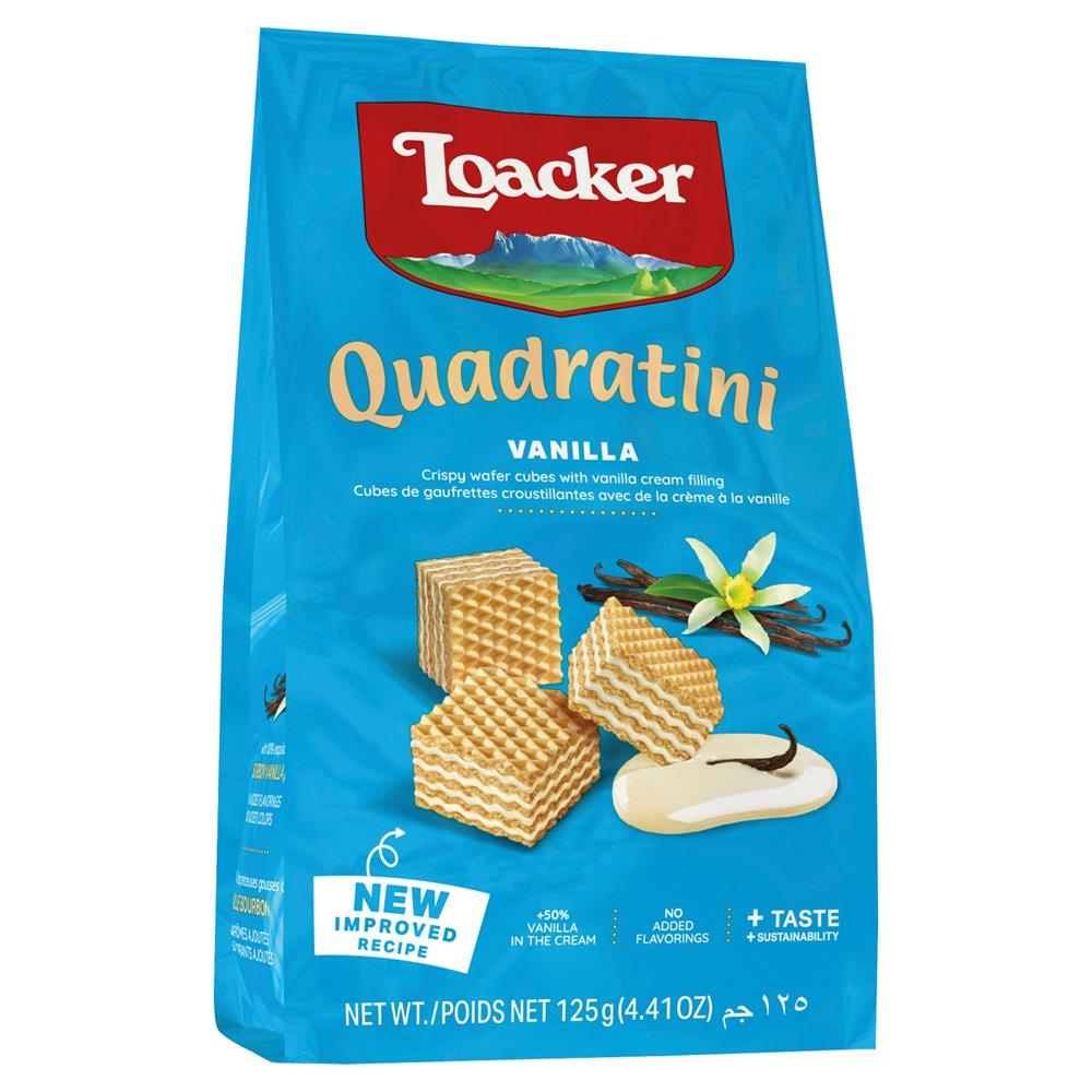 Loacker Vanilla Quadratini 125g - Greenlands Health Store