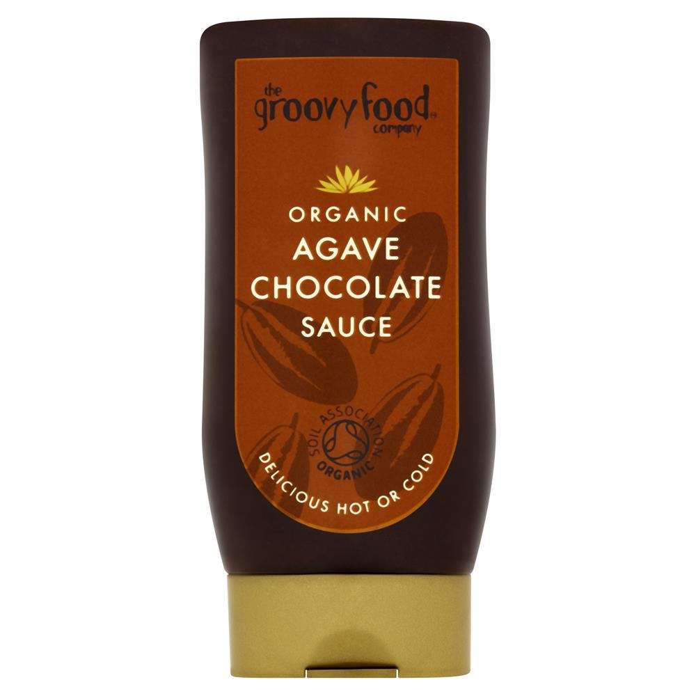 The Groovy Food Company Organic Agave Chocolate Sauce 250ml - Greenlands Health Store
